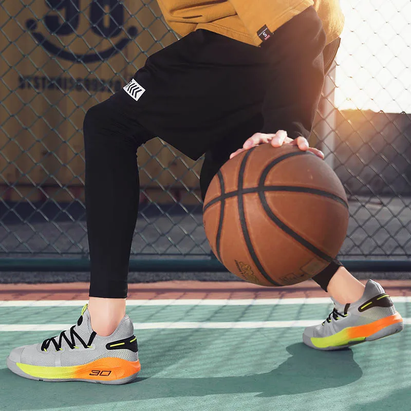 GXTING Zapatillas De Baloncesto para Niños, Zapatillas Altas Zapatillas De  Deporte Antideslizantes para Correr Al Aire Libre Botas De Baloncesto para  Niños Unisex,Naranja,30 : Amazon.es: Zapatos y complementos