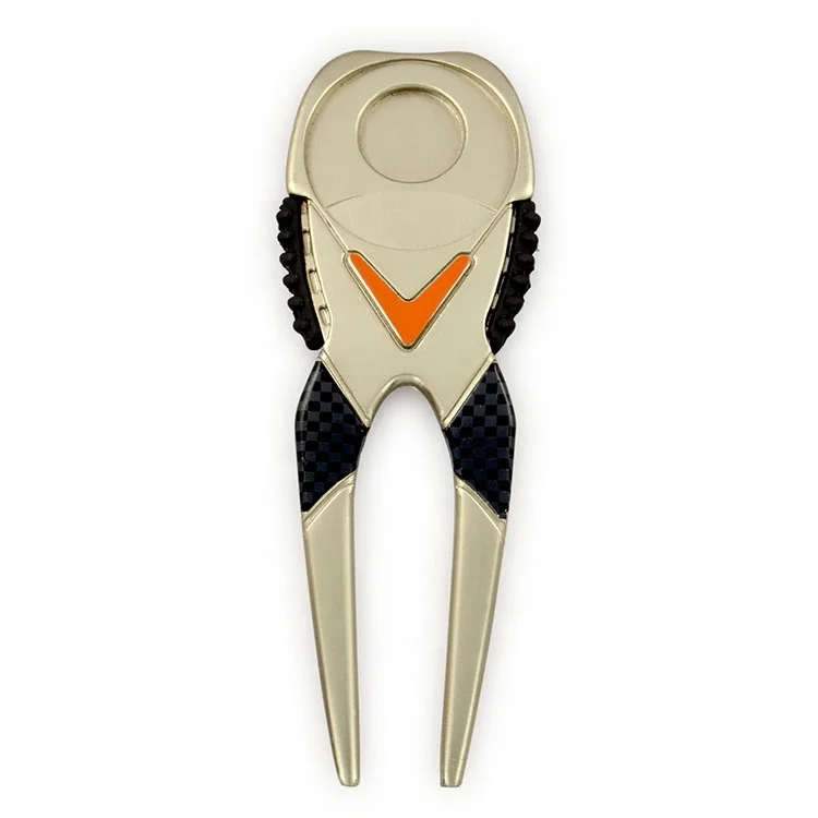 Promotional Items cheap custom blank engraved metal golf cap clip ball marker