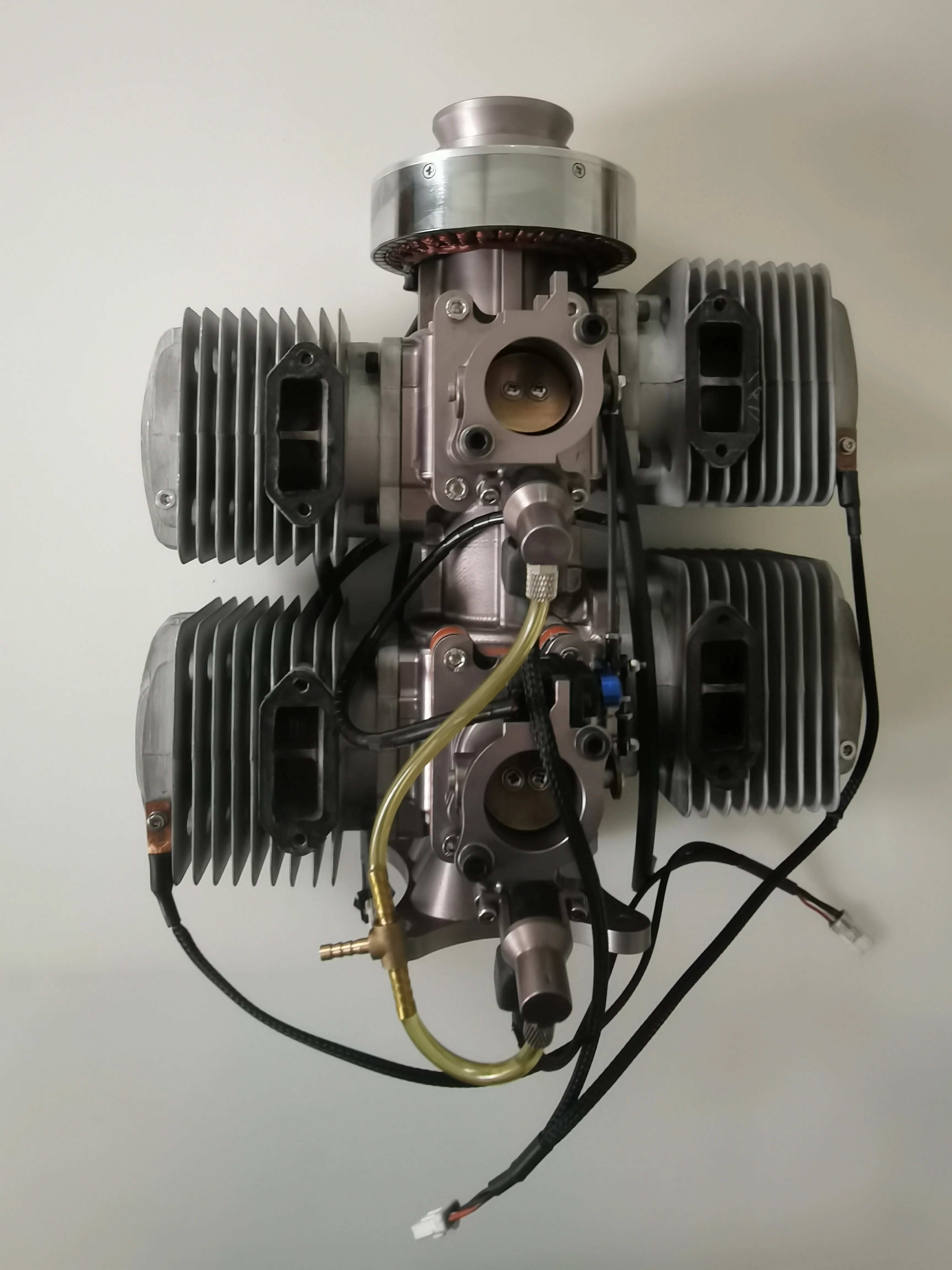 Drone Gasoline Engine Dla 360cc Twin Uav Engine For Aircraft Drone Engine Long Range Motor