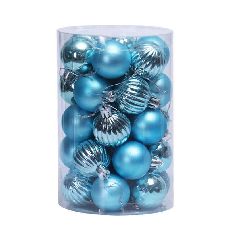 Topsthink Christmas Ball Ornaments,Shatterproof White Plastic Christmas ...