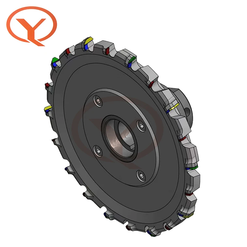 Qiye Pcd Face Milling Cutter For Engine Cylinder Head Surface Buy