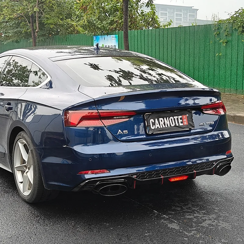 2017-2020 Rs5 Rear Diffuser For Audi A5 S5 B9 Rear Bumper Upgrade Rs5 ...