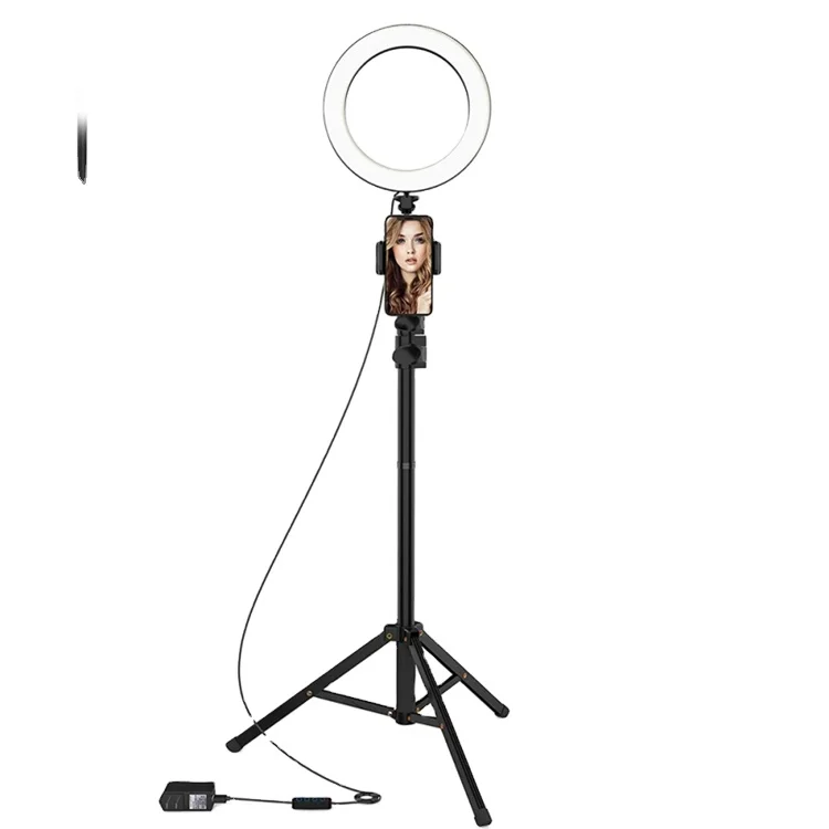 2020 New Product Tripod Portable Rechargeable Ring Light