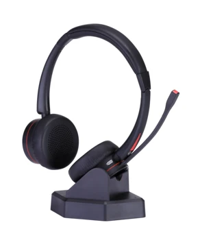 bluetooth wireless headset with mic for pc tablets and smartphones