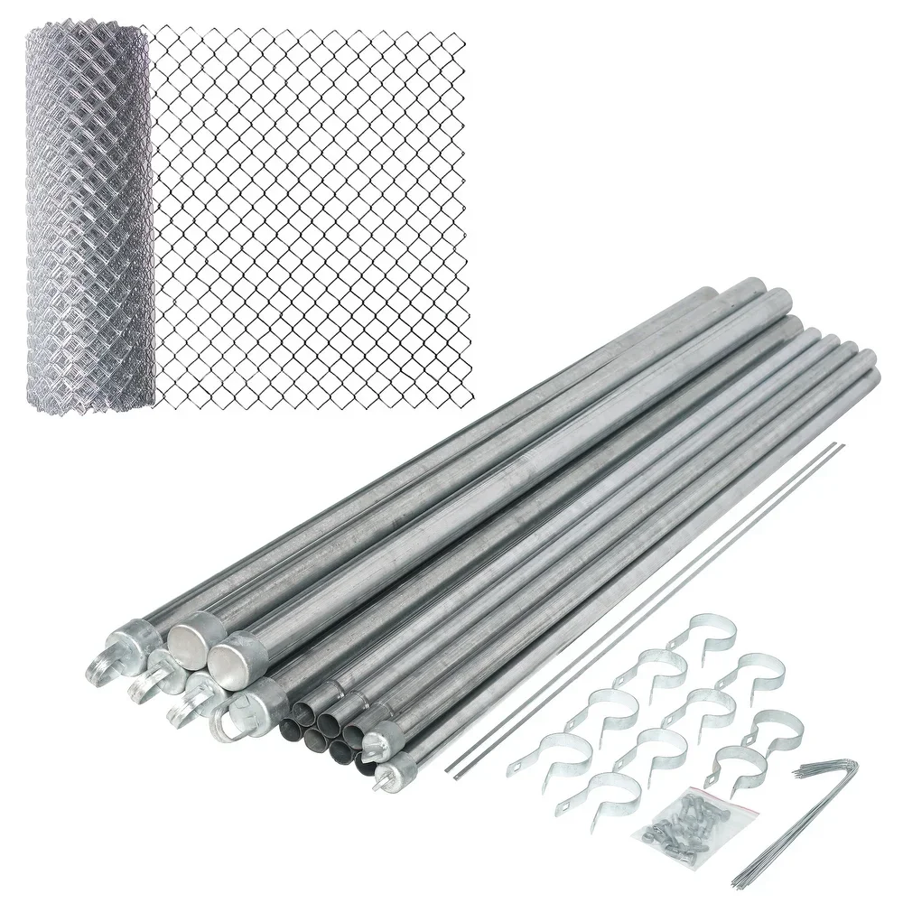 product welded galvanized iron wire chain link fence for playgrounds with square holes-2