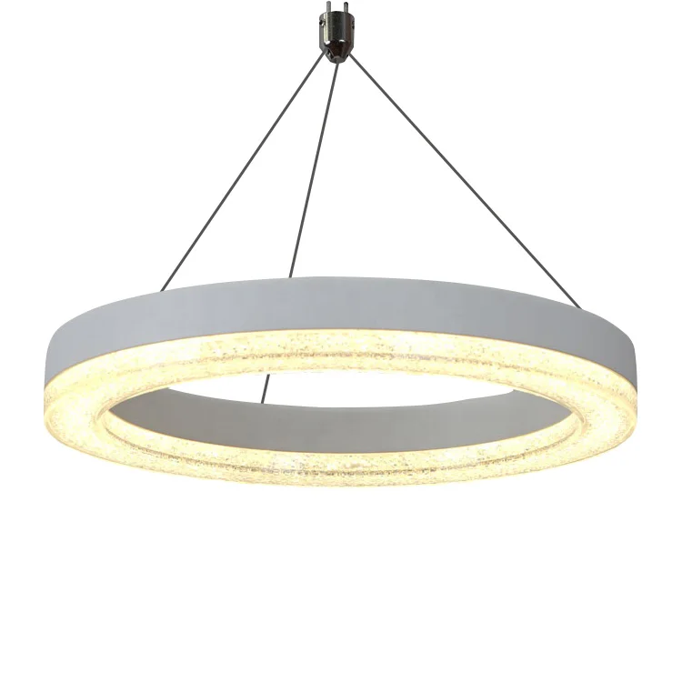 
Round Rattan Aluminum Acrylic Iron Housing LED Retro Glass Pendant Lamp Kit With Electric Wire 