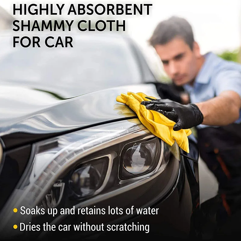 Kocean Auto Car Detailing Multi Purpose Pva Towel Car Wash Shammy Cleaning Cloths Reusable