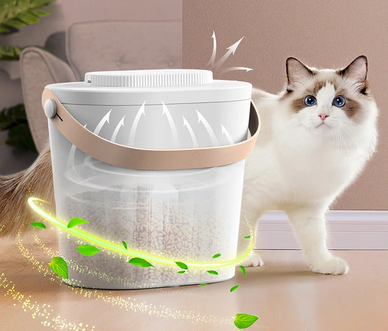 Vacuum Dog Food Storage Container,Airtight Pet Food Container For Cat