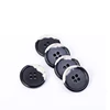 Italy 2019 hot sales Environmental friendly flame resistant 4 hole black and white round urea button for clothes suit jacket