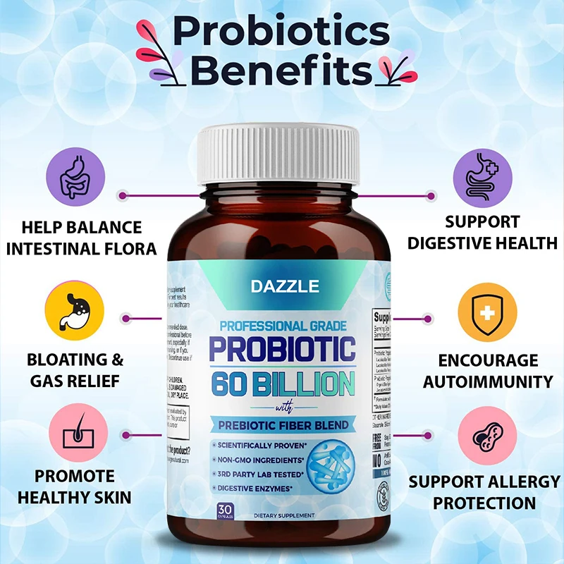 Oem Private Label Probiotics & Prebiotics Plus Supplement Manufacturer