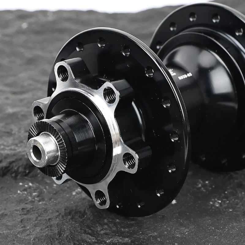 Lebycle Mtb Bike Quick Release Wheel Hubs 32 Holes / 36 Holes Through