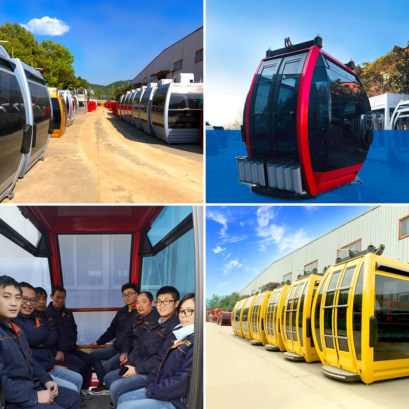 Two-person cableway scenic tour ropeway cabins cable car manufacturer cableways tramway