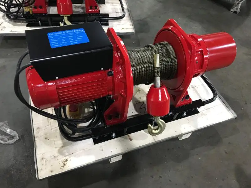 Small Construction 200kg Electric Winches 220v Kdj Electric Winch Buy