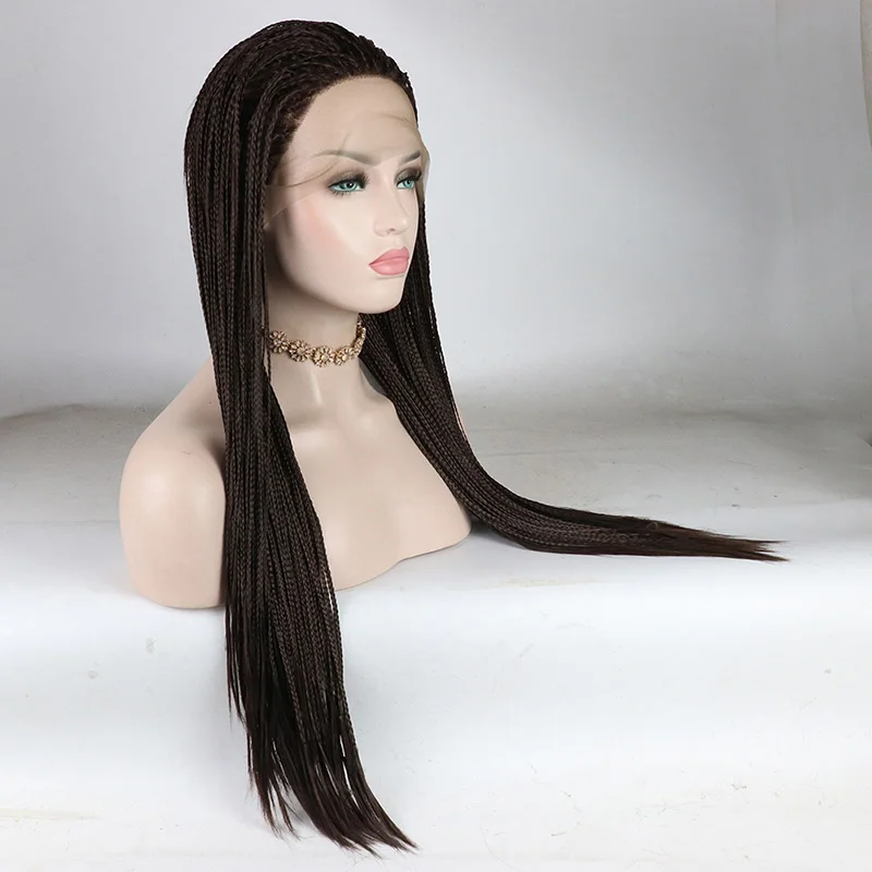 Long Braided Synthetic Wig Buy Braided Lace Wigs,Long Braided Wigs