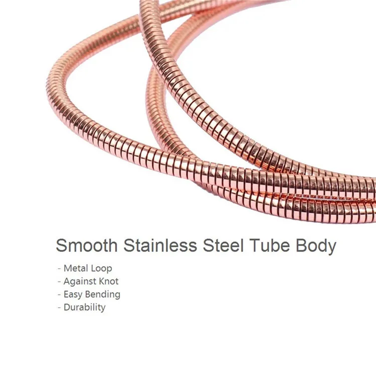 For iPhone Cable 0.2M 1M 2M  2.4A Braided Stainless Steel Metal Strong Fast Charger USB Cables Charging Cord For iPhone Charger