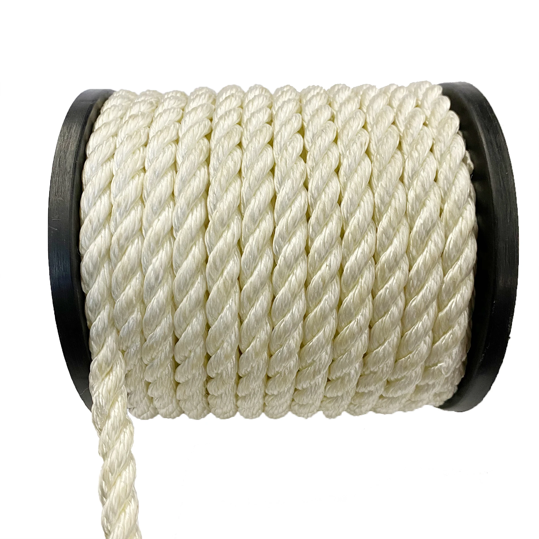 Twist hawser laid polyester rope as