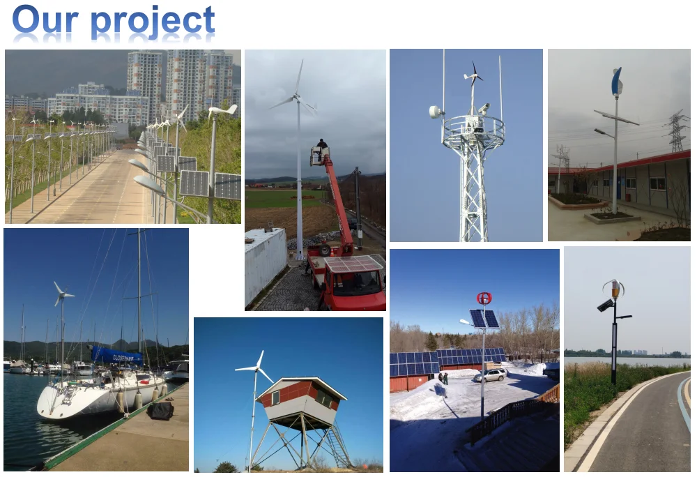 ESG brand hot sale windmill wind system  off grid system 8kw wind turbine