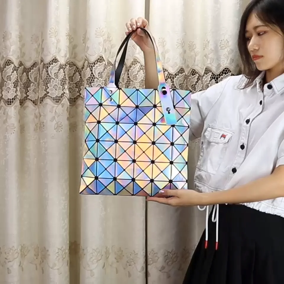 geometric laser bag