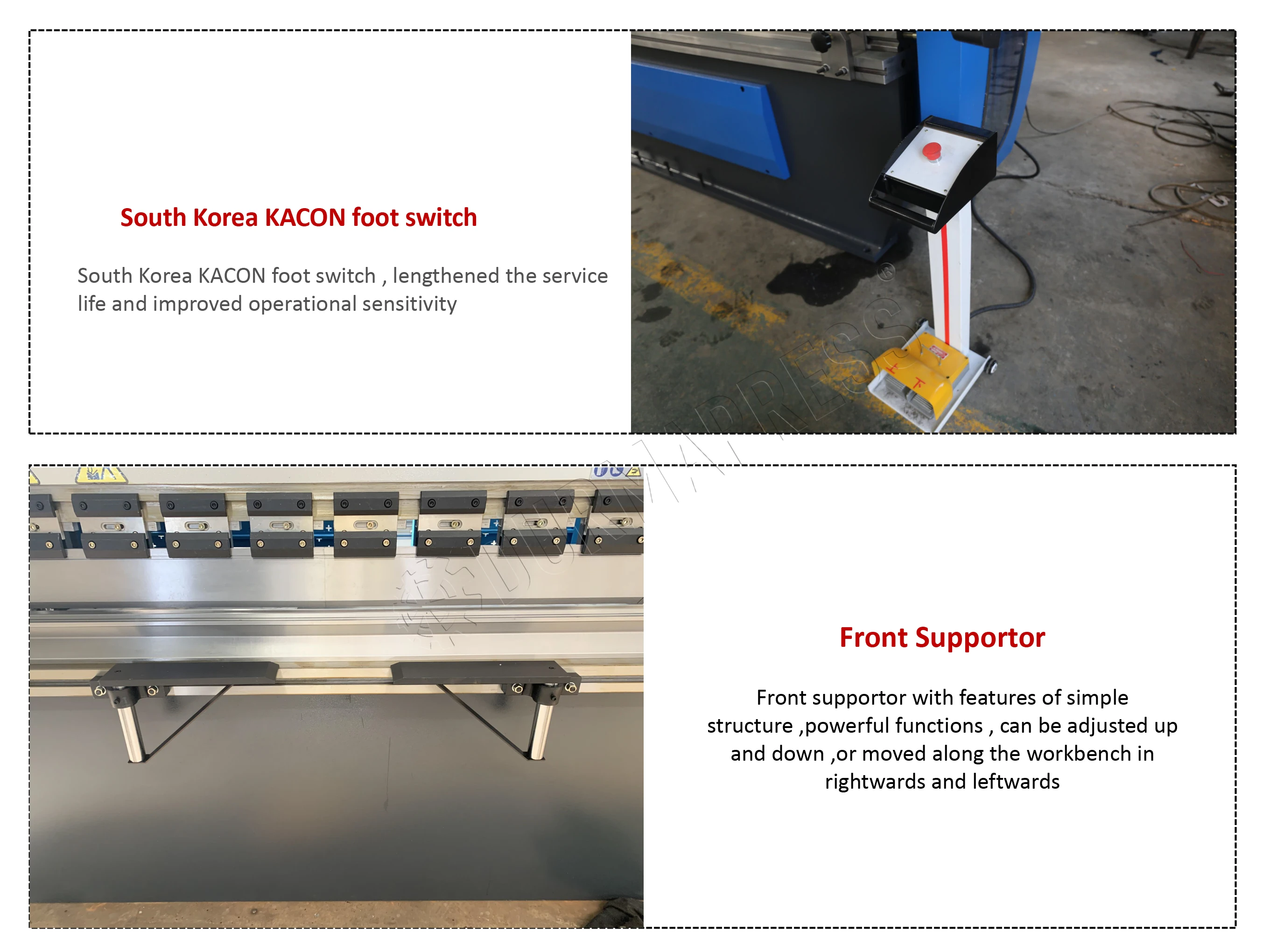 Durmapress Estun E21 Hydraulic Press Brake V Block Bending Machine With