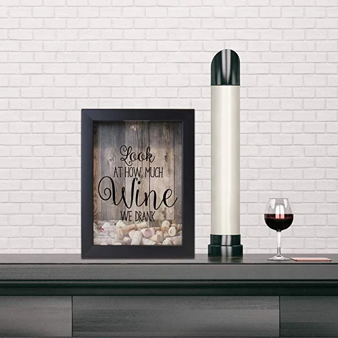 Black Custom Money Bank Shadow Box Coin Display Frames Wooden 8x11 Wine