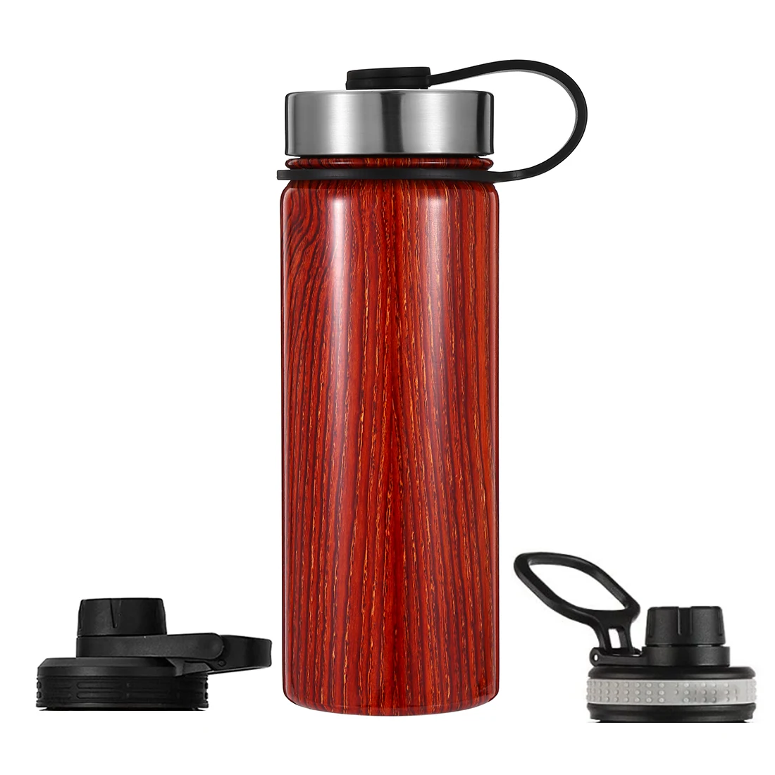 

32OZ Wide Mouth 600/750ml double wall 18/8 tainless teel insulated/vacuum/thermal ports water bottle thermos,1 Piece, Your color