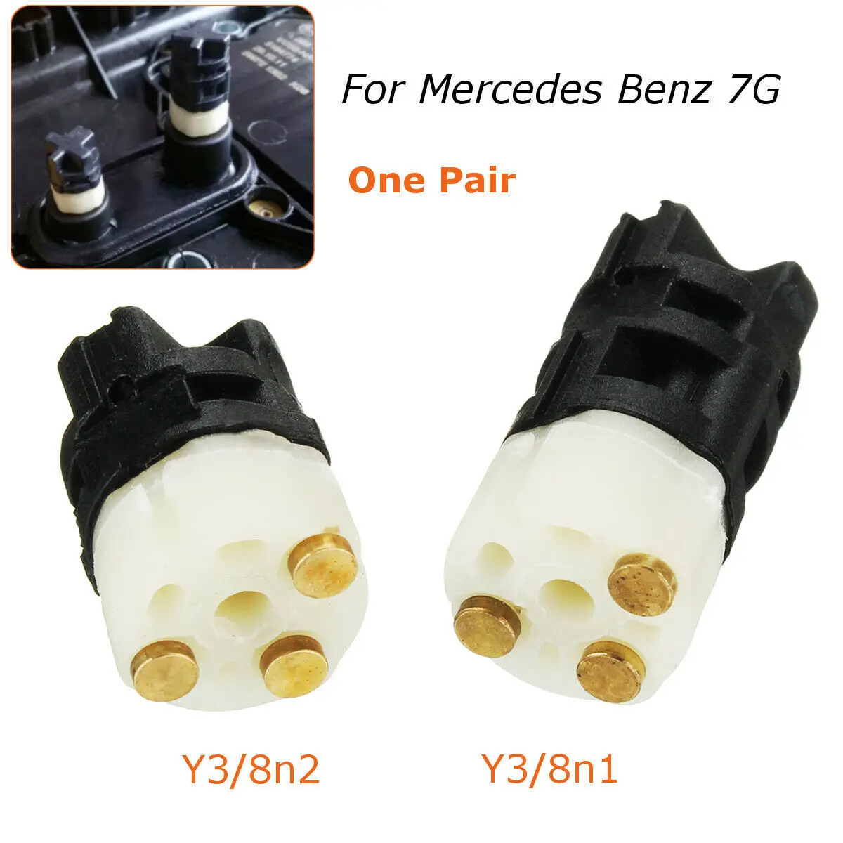 2Pcs Car Auto Transmission 722.9 Speed Sensor Y.3/8n1 Y.3/8n2 For Mercedes