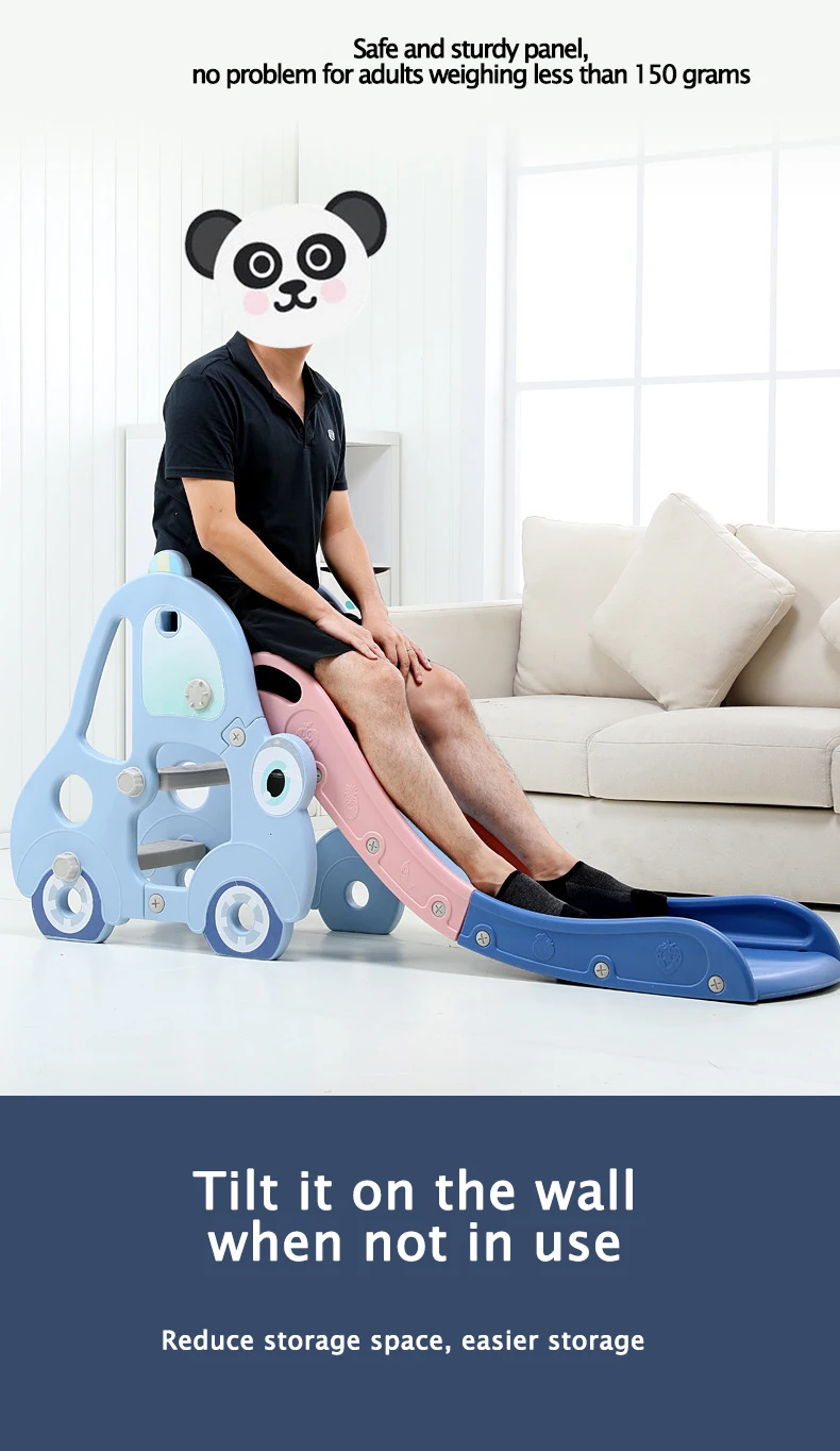 Feelkids Indoor Multi-Combination Baby & Kids Playhouse with Plastic Slides supplier