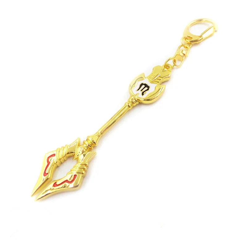 Fairy Tail Lucy Heartfilia Zodiac Spirit Gate Key Pendant Necklace Keychain Gift 