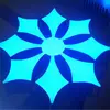 white light frontlit led sign board eye catching storefront glazing custom design front lit sign