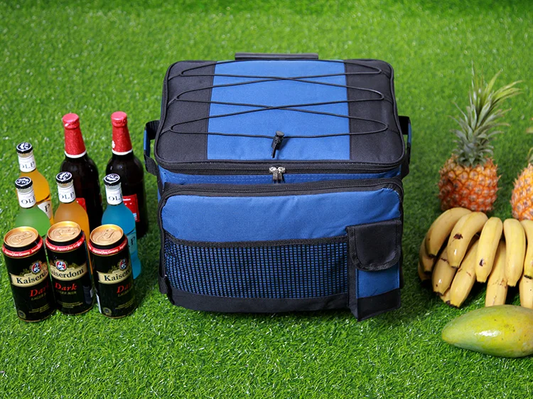 Amazon Top Selling Outdoor Large Capacity Aluminium Foil Trollry Insulated Cooler Picnic Bag