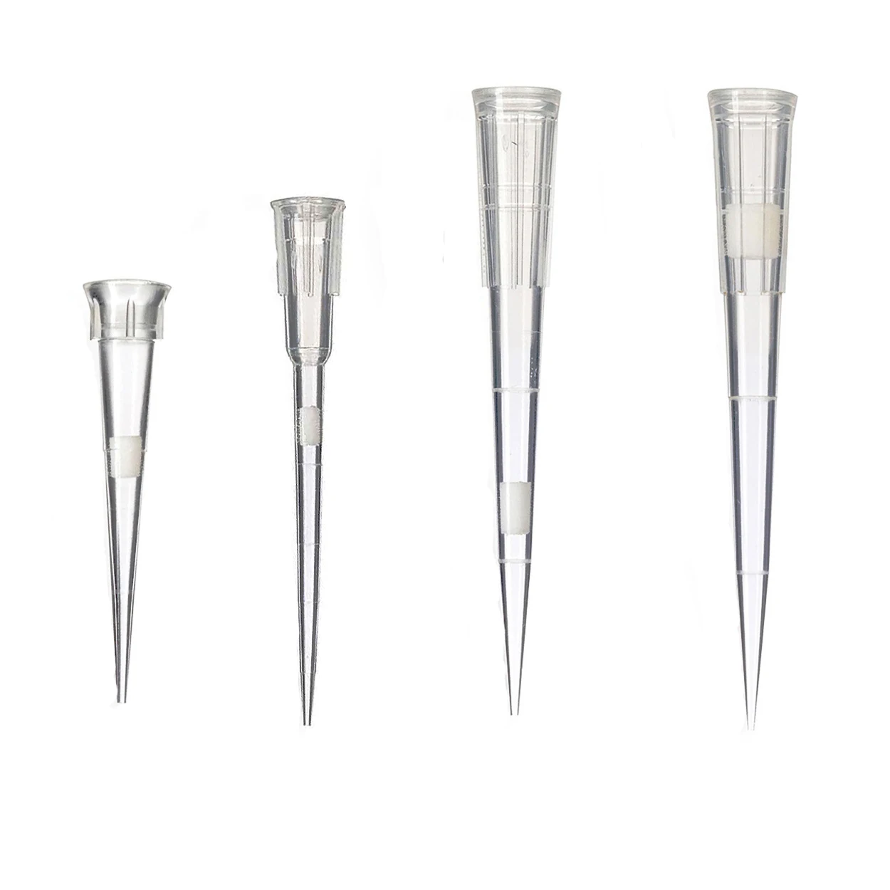 Universal Filter Barrier Pipette Tips Clear Color Transparent Filter