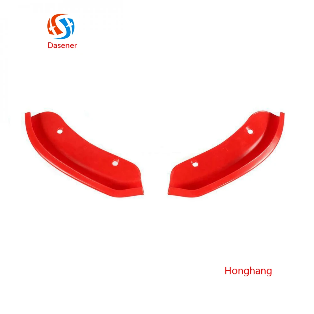 Dse Brand Manufacture Front Lip Protector Red Colour Pp Material Front Bumper Protector For