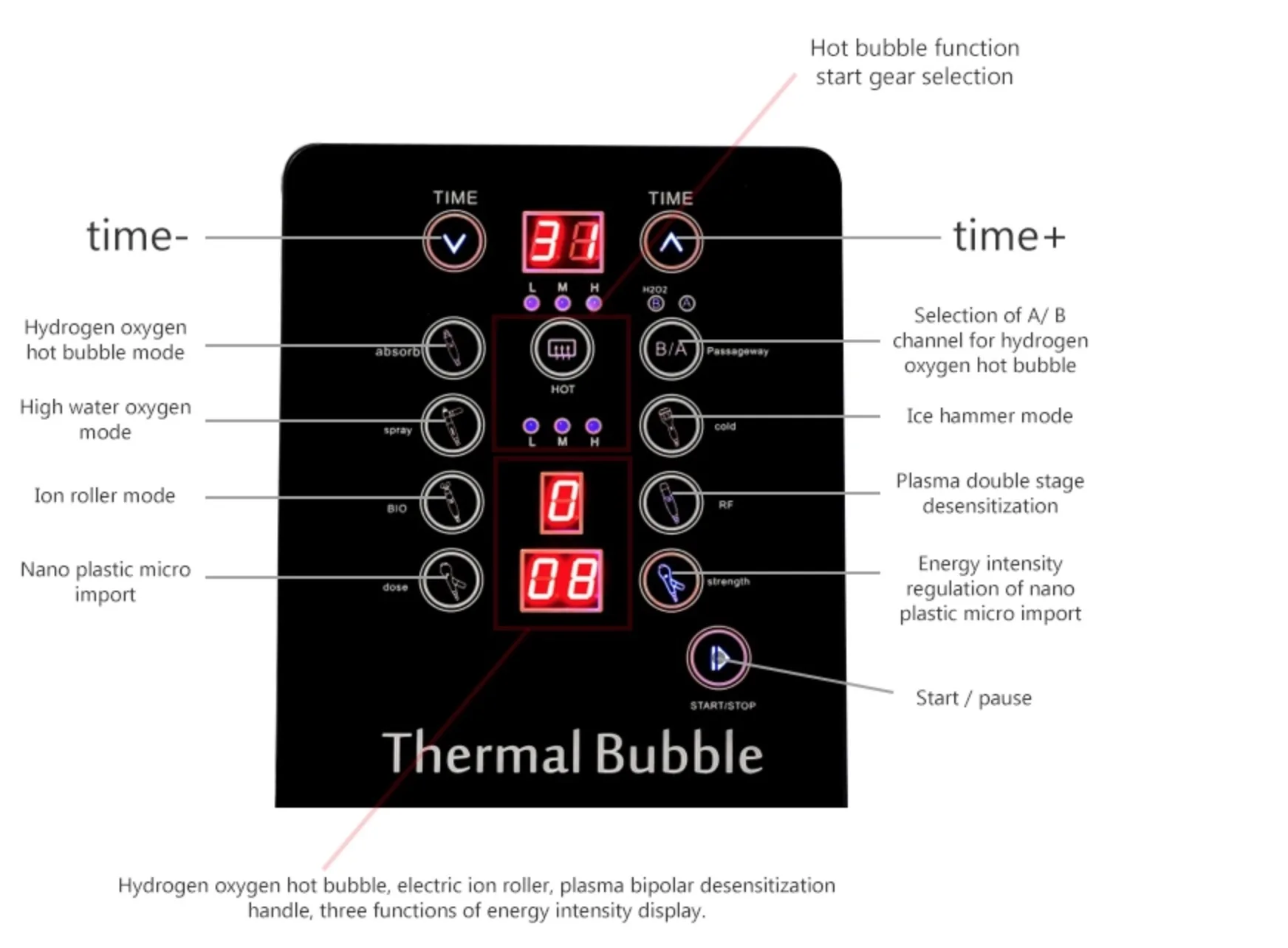 Cosmetic Microdermabrasion Instrument For Face Diamond Peel Dermabrasion And Peeling Skin Facial Machines