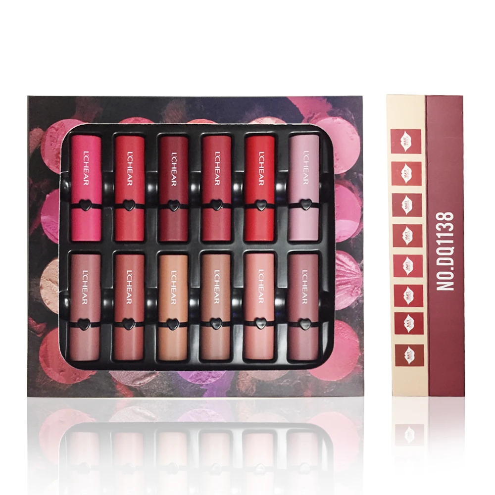 Soft Color Matte Lipstick Wholesale Cosmetics Oem Private Label Accept