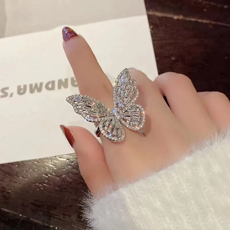 a butterfly ring