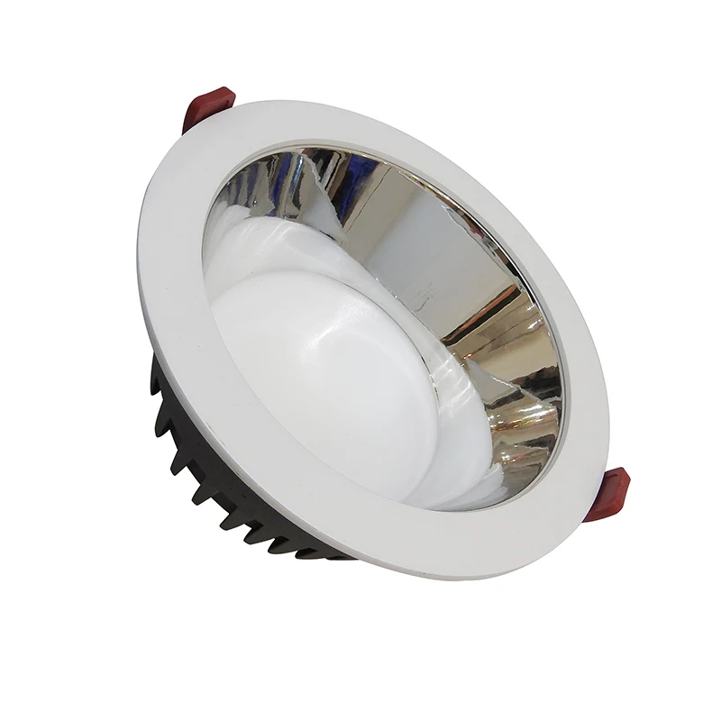 professional manufacturers zhongshan smart metal electrical led round recessed downlight