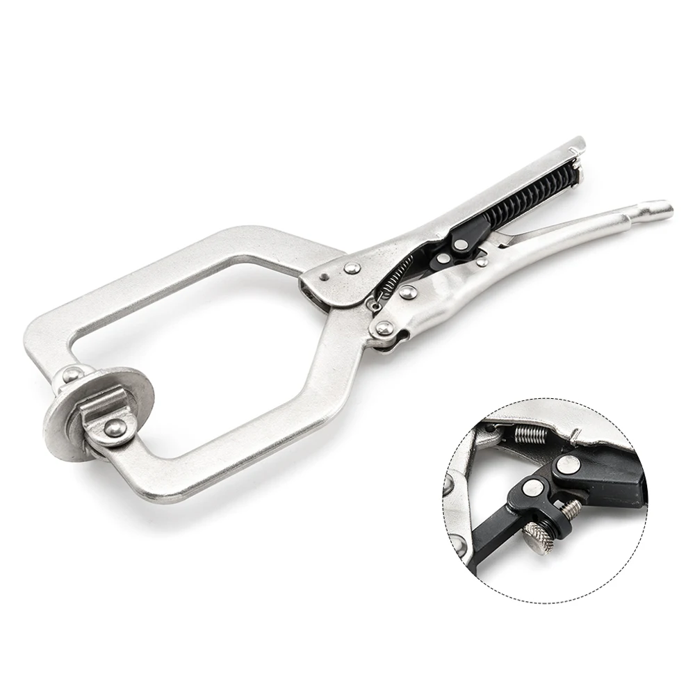 Woodworking Table Tool Vise Grip Clamp Self Adjusting Face Wood Clamp