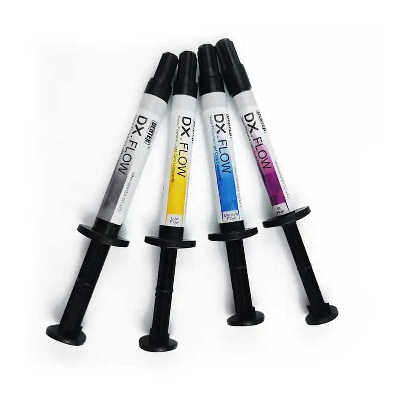 Dx. Flow Dental Veneer Adhesive Flowable Nano Teeth Filling Material Lightcuring Micro Hybrid