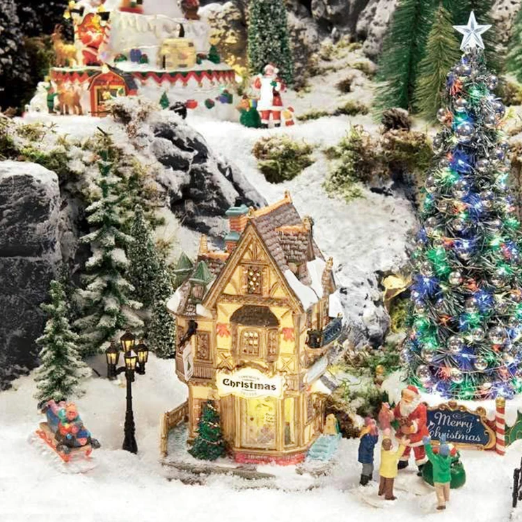 Custom Christmas Village House 