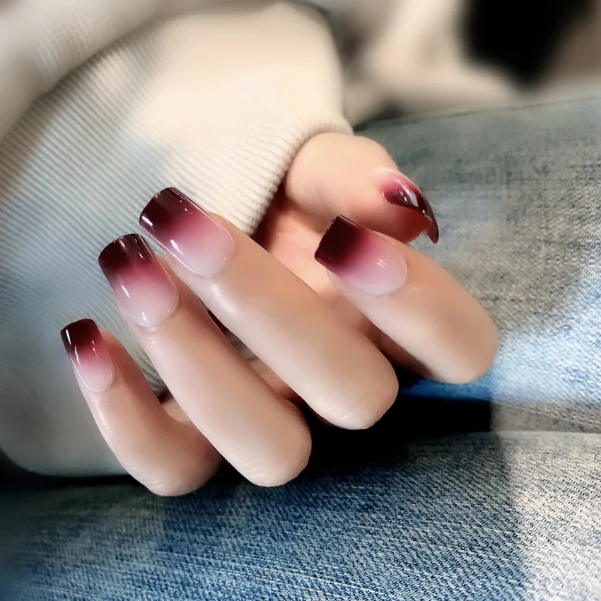Ready To Ship Full Cover Design Artificial High Quality False Nails