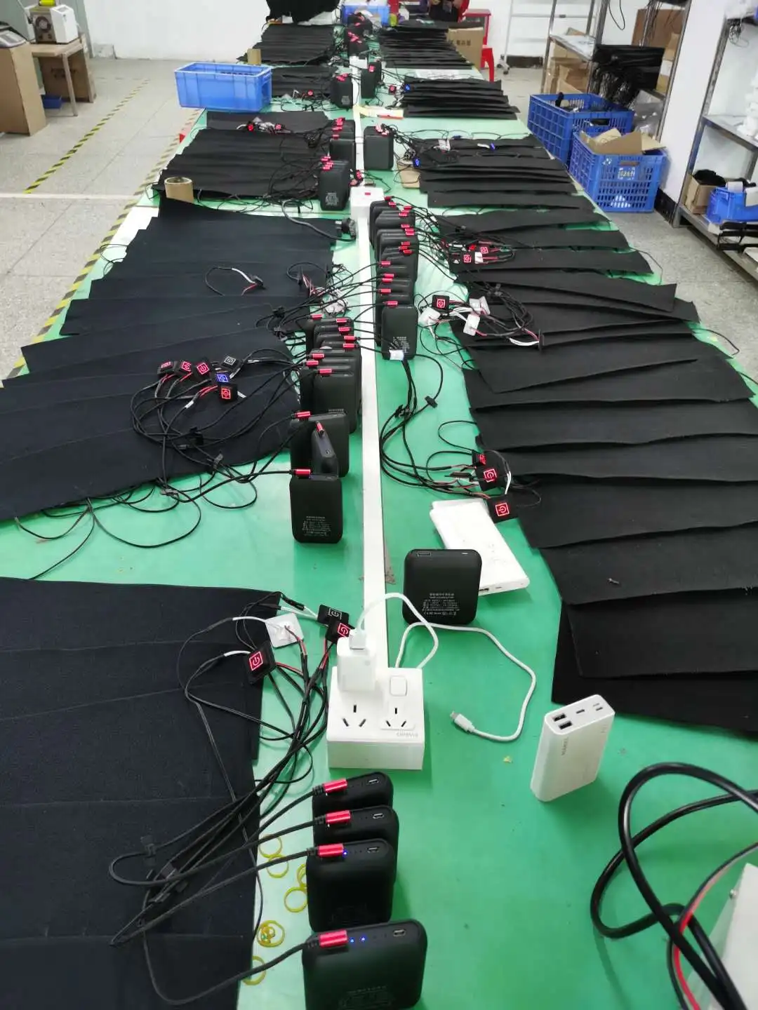 Charging quality production line