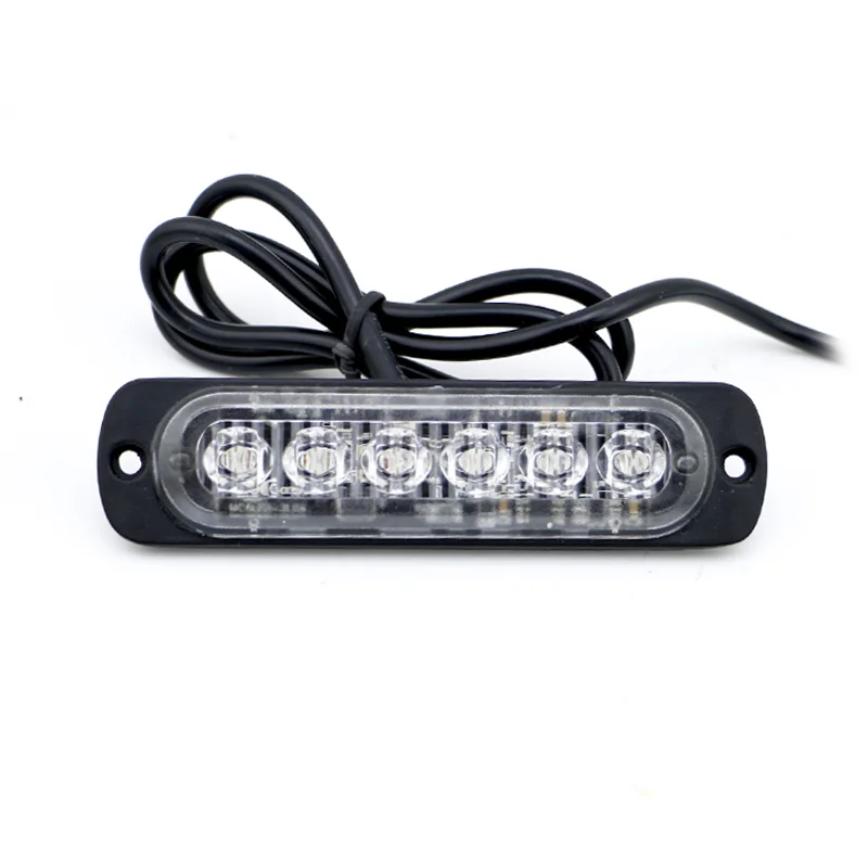 Waterproof IP66 LED 12 24 volt Flasher Warning LED Car Strobe Flashing Light