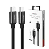 computer phone fast charger cable type-c to usb c PD data Line 3A type c QC charging cable