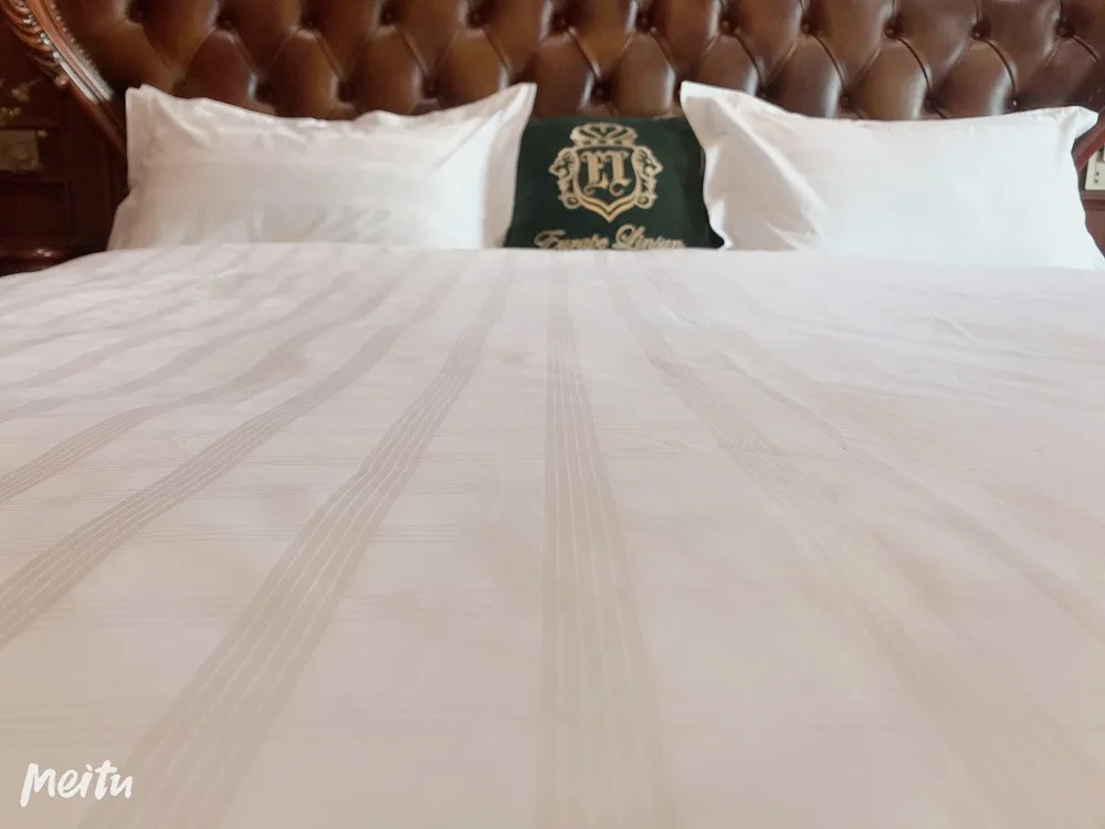 100/% Cotton 300T White Flat Sheet Size Single//King Single//Double//Queen//King