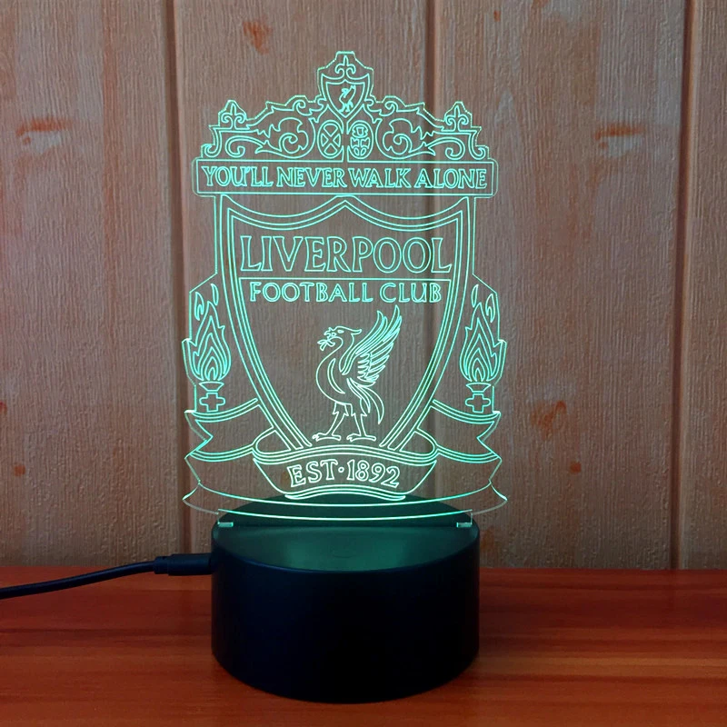 The Liverpool Football Club Series 7 Color Changing Custom Illusion 3d