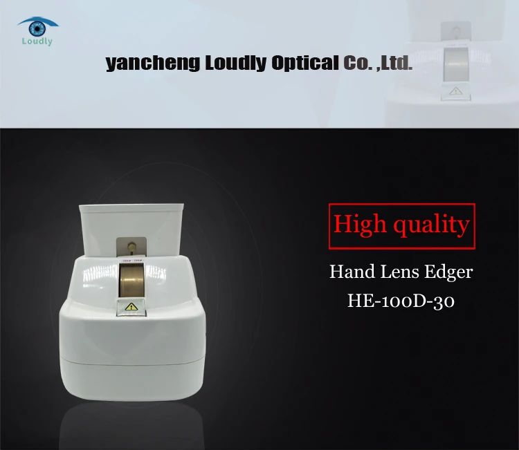 The most popular Optical Equipments hand edger he-100 HE-100D-30