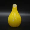 Handmade Yellow Glass Aroma Diffuser Used in Home Office Bedroom Decoration