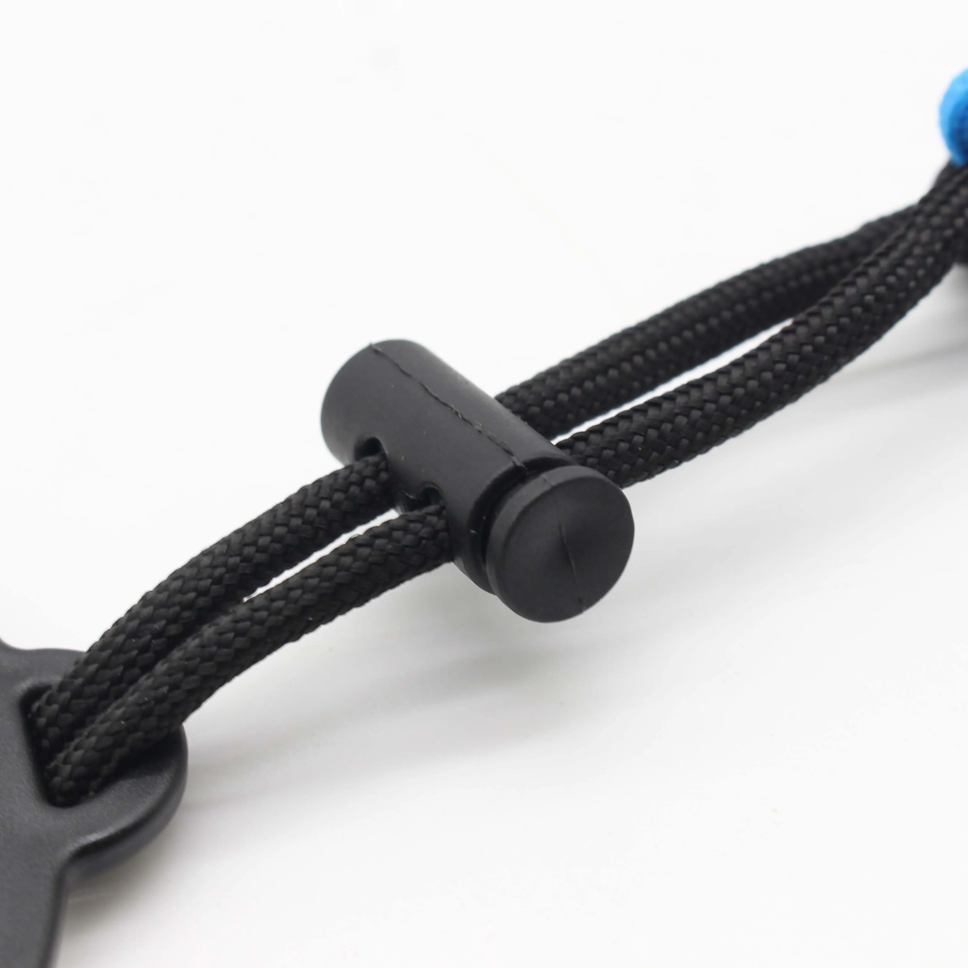 Custom  Paracord Carrier Safety Ring And Carabiner Wide Mouth Water Bottles Paracord Handle For Hiking Camping