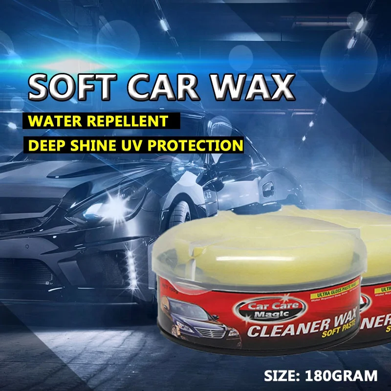 Scratches Remover Highgloss Shine Car Wax Paste Professional