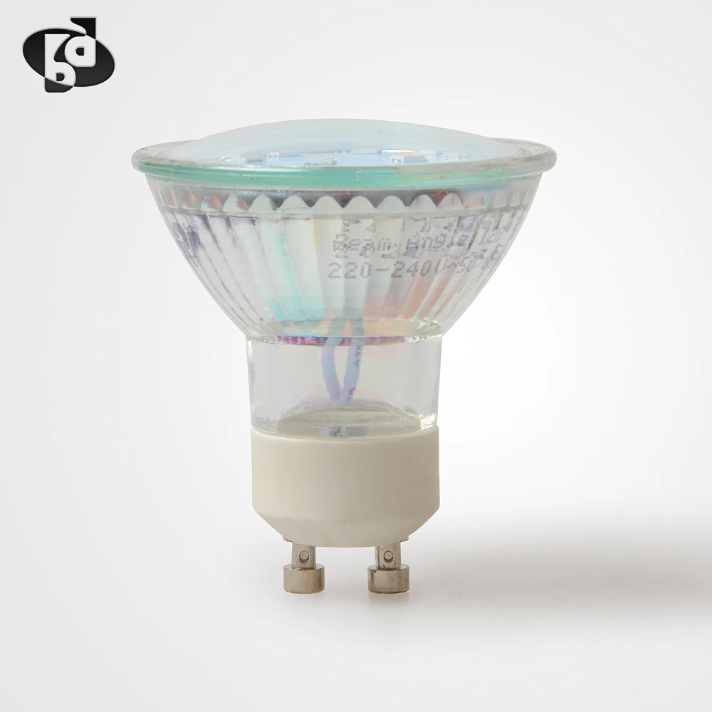 High quality GU10 3w Glass LED Spotlight for ceiling light mini lamp